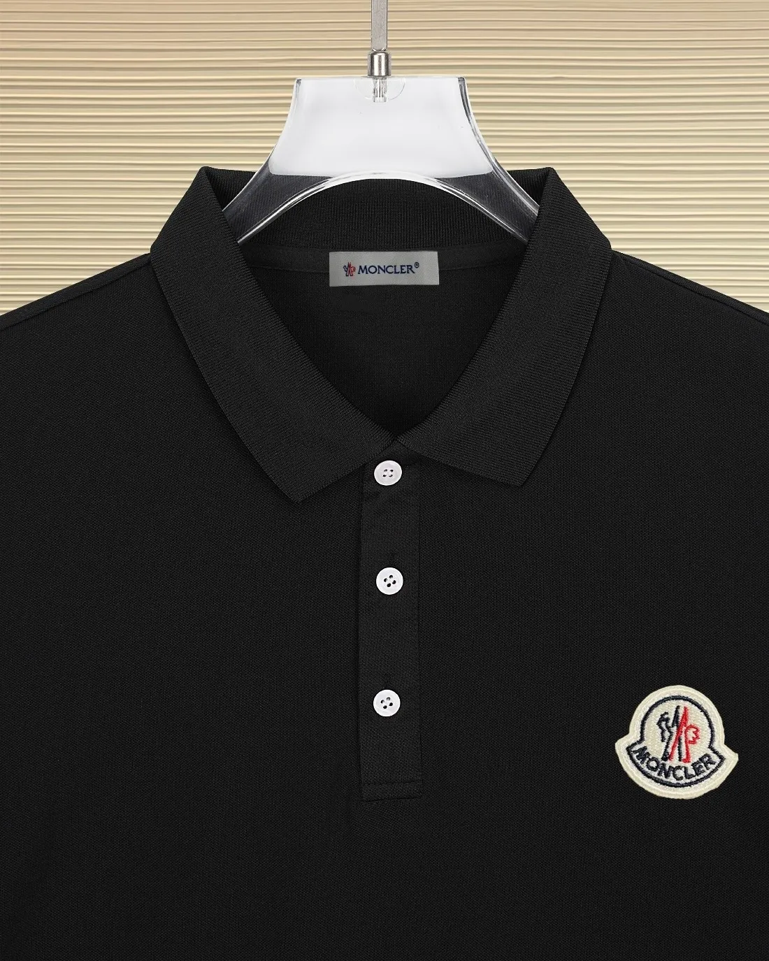 Moncler* Classic logo 🔥 POLO ✅ Quality ‼ ●100% ●50% 50% ● 200g ● ● 1：1 ● ●Size：M L XL XXL XXXL